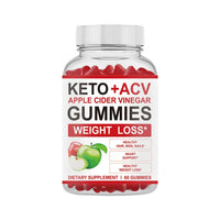 Apple Cider Vinegar Gummies Supplement┃Apple Flavor Non-Gmo Gluten Free Gummies┃Boost Metabolism & Body Shaping