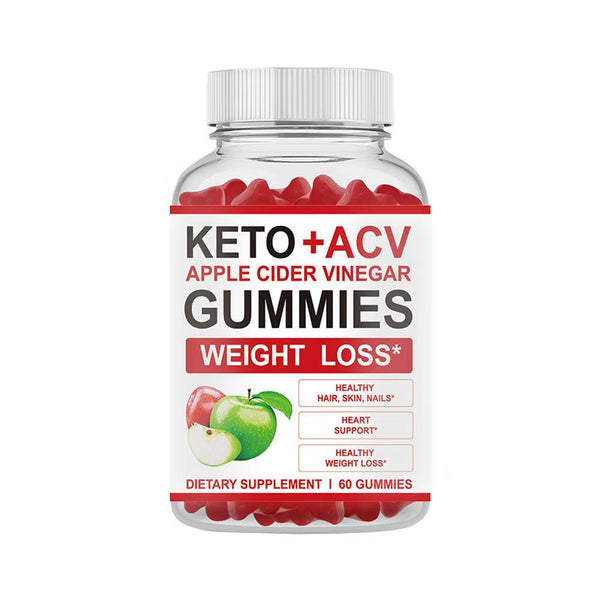 Apple Cider Vinegar Gummies Supplement┃Apple Flavor Non-Gmo Gluten Free Gummies┃Boost Metabolism & Body Shaping