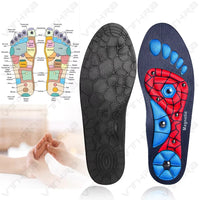 FlexArch™ Magnetic Massage Insoles – Acupressure Arch Support for Foot Pain Relief & Comfort