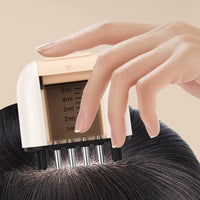 EMS Microcurrent Scalp Massager | Red Light Therapy | 15Ml Liquid Tank for Hair Growth.