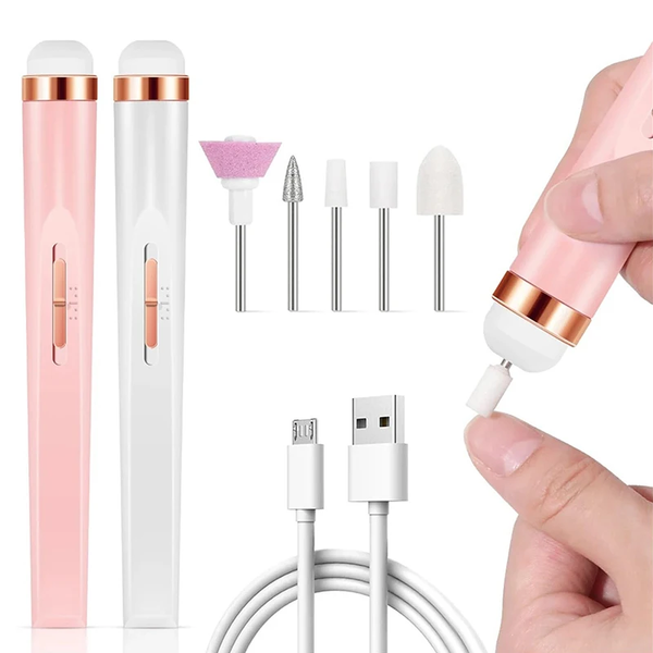 NailNova™  Electric Nail Drill Kit – Portable Cordless Manicure & Gel Polish Remover Tool