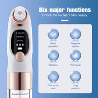 PoreClear™ Electric Blackhead Remover – Deep Cleansing Vacuum with Water Circulation Technology
