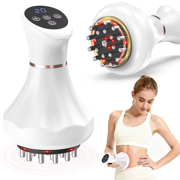 LymphoSculpt™ Electric Lymphatic Drainage Body Massager with Heat & Vibration