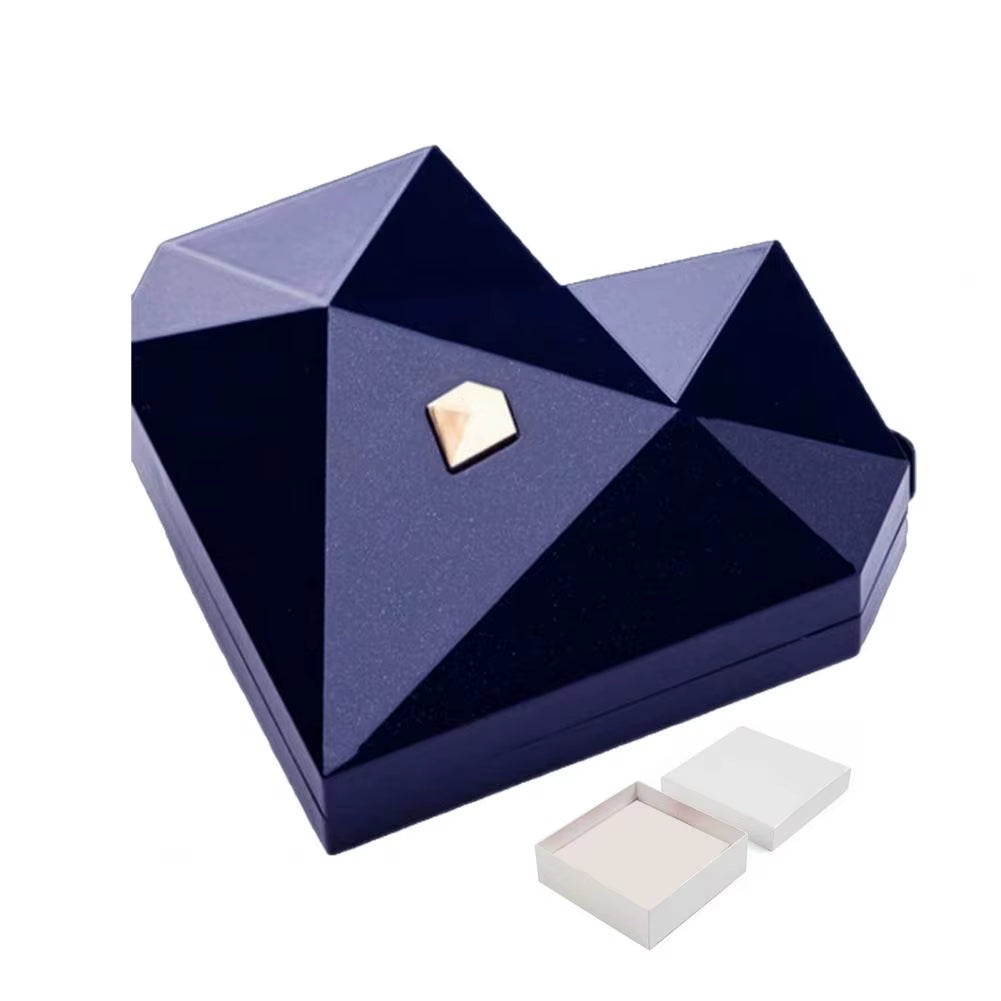 Valentine's Day Heart-Shaped Auto Pop-Up Ring Box