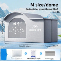 ArcticNest™ Pet Cooling Bed – Summer Cooling House for Cats & Small Dogs