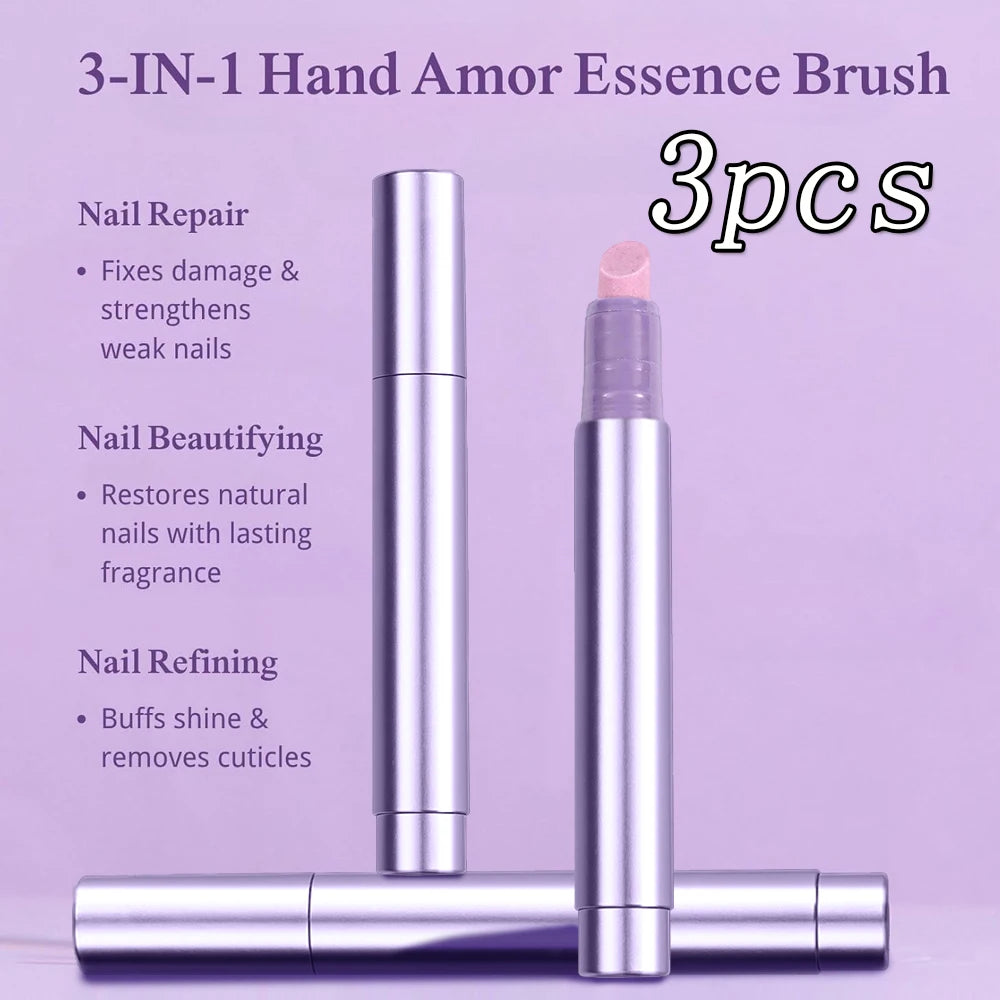 CutiGlow Pro™ 3-in-1 Cuticle Care Pen – Push, Repair & Nourish Nails Instantly