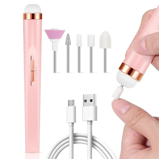 NailNova™  Electric Nail Drill Kit – Portable Cordless Manicure & Gel Polish Remover Tool