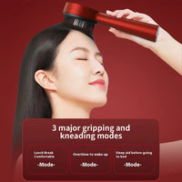 Electric Scalp Massager┃3 Modes┃Portable Red Light Laser Comb for Hair Follicle.