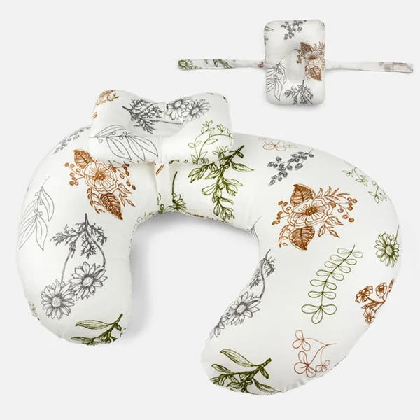 NurturaNest™ Nursing Pillow – U-Shaped Support for Comfortable, Stress-Free Breast Feeding