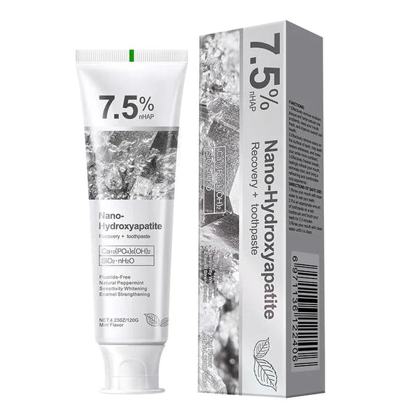 EnamelGuard™ Hydroxyapatite Toothpaste – Gentle Mint Whitening Toothpaste for Fresh Breath & Daily Oral Care