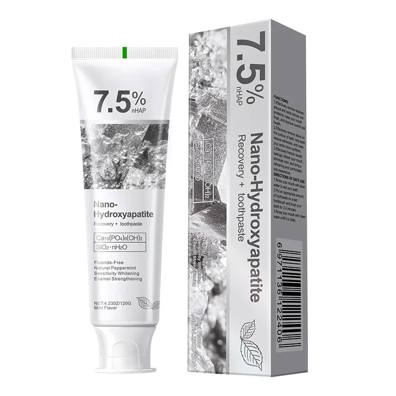EnamelGuard™ Hydroxyapatite Toothpaste – Gentle Mint Whitening Toothpaste for Fresh Breath & Daily Oral Care