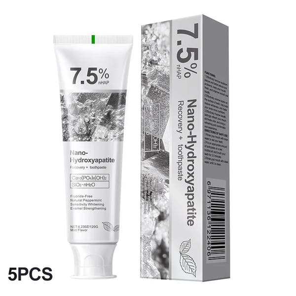 EnamelGuard™ Hydroxyapatite Toothpaste – Gentle Mint Whitening Toothpaste for Fresh Breath & Daily Oral Care