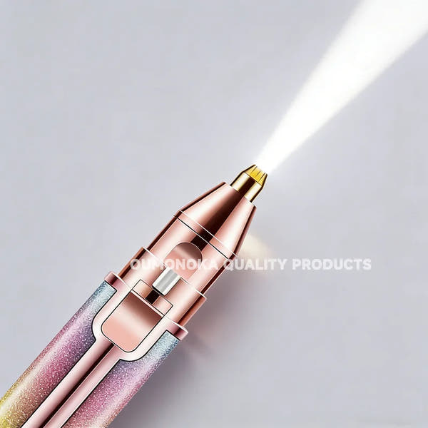 BrowSilk™ Precision Facial Hair Trimmer – Portable Eyebrow & Face Hair Remover