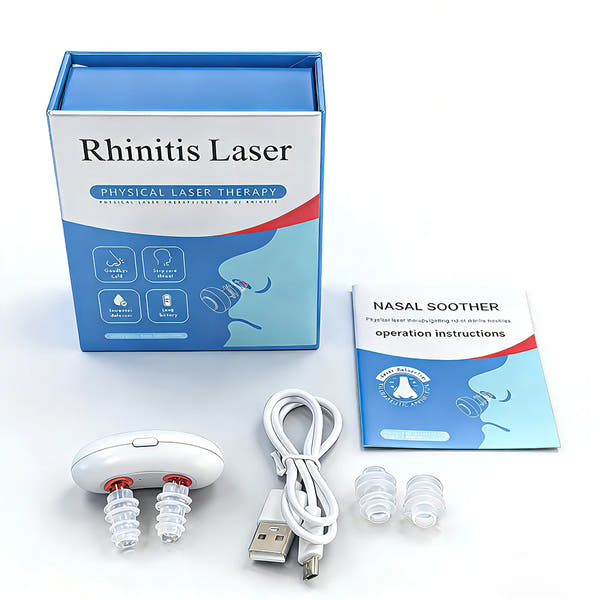 ClearNose™ Red Light Nasal Therapy – Smart Infrared Device for Daily Nasal Care 