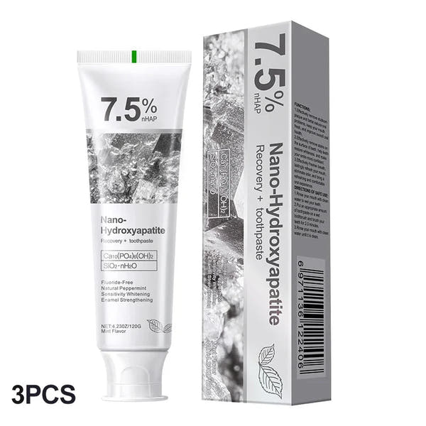 EnamelGuard™ Hydroxyapatite Toothpaste – Gentle Mint Whitening Toothpaste for Fresh Breath & Daily Oral Care