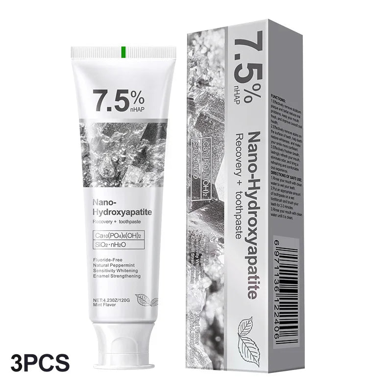 EnamelGuard™ Hydroxyapatite Toothpaste – Gentle Mint Whitening Toothpaste for Fresh Breath & Daily Oral Care