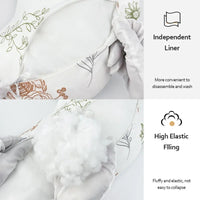 NurturaNest™ Nursing Pillow – U-Shaped Support for Comfortable, Stress-Free Breast Feeding