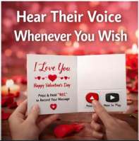 Recordable Valentine’s Day Card