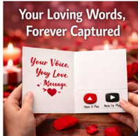 Recordable Valentine’s Day Card