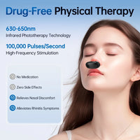 ClearNose™ Red Light Nasal Therapy – Smart Infrared Device for Daily Nasal Care 