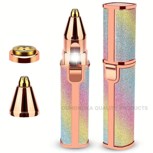 BrowSilk™ Precision Facial Hair Trimmer – Portable Eyebrow & Face Hair Remover