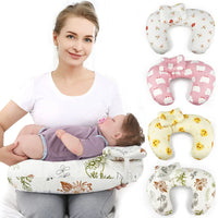 NurturaNest™ Nursing Pillow – U-Shaped Support for Comfortable, Stress-Free Breast Feeding