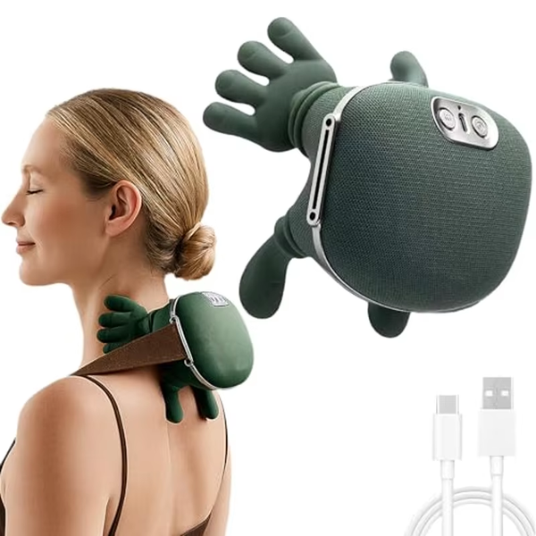 Portable Shoulder and Neck Massager┃Cervical Massager┃Trapezius Muscle Massager.