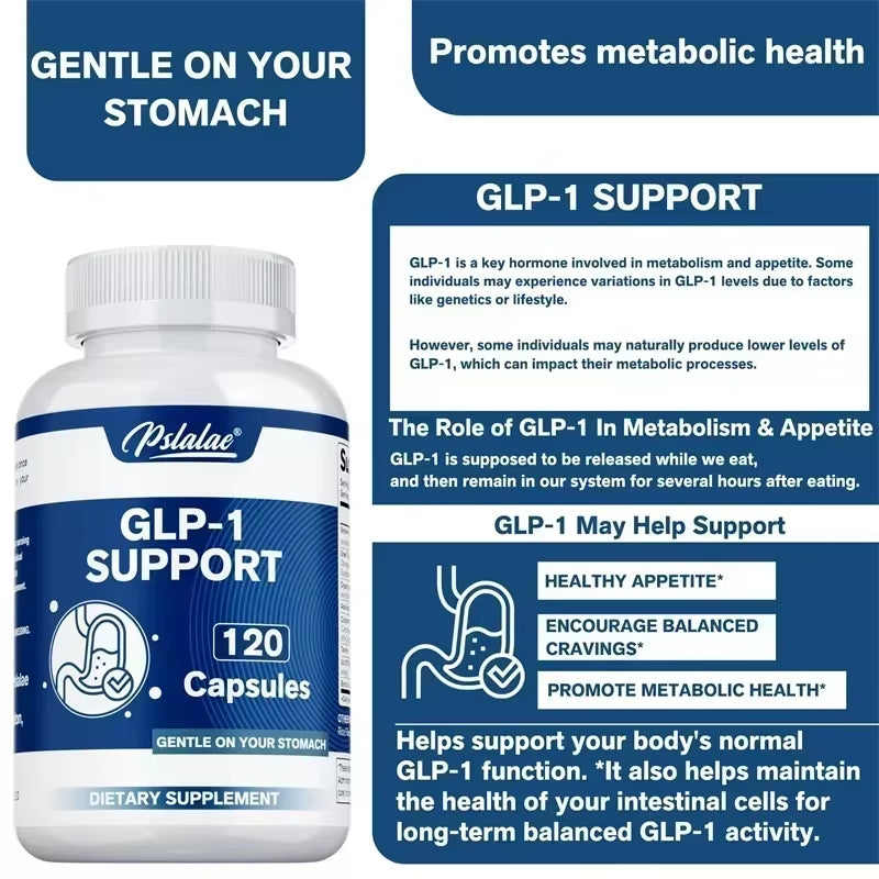 GLP-1 Support┃Supplement for Metabolism & Energy┃for Gut & Digestive Health.