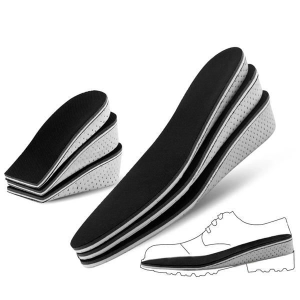 ElevaStep™ Memory Foam Height Increase Insoles – Breathable Shock-Absorbing Shoe Inserts (2–4cm)