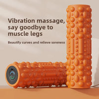 VibeRoll™ Electric Foam Roller – Deep Tissue Muscle Recovery & Vibrating Massage Roller