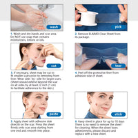 ScarSmooth™ Silicone Scar Repair Tape – Reusable Self-Adhesive Scar Treatment Roll