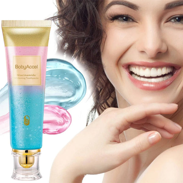 BrightSmile™ Niacinamide Whitening Toothpaste – Niacinamide Formula for a Brighter Smile