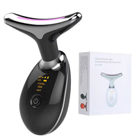 LED Neck and Face Massager for Skin Rejuvenation and Sculpting - Facial Lifting Beauty Device
