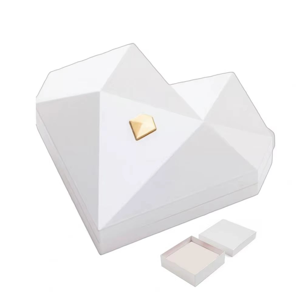 Valentine's Day Heart-Shaped Auto Pop-Up Ring Box