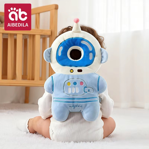 SafeSteps™ Baby Head Protector – Astronaut Backpack Cushion for Crawling & Walking
