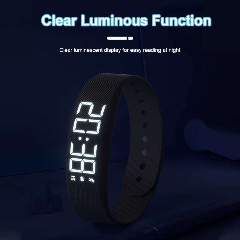 PulseTrack™ Waterproof Smart Fitness Bracelet – Advanced Health & Activity Monitor
