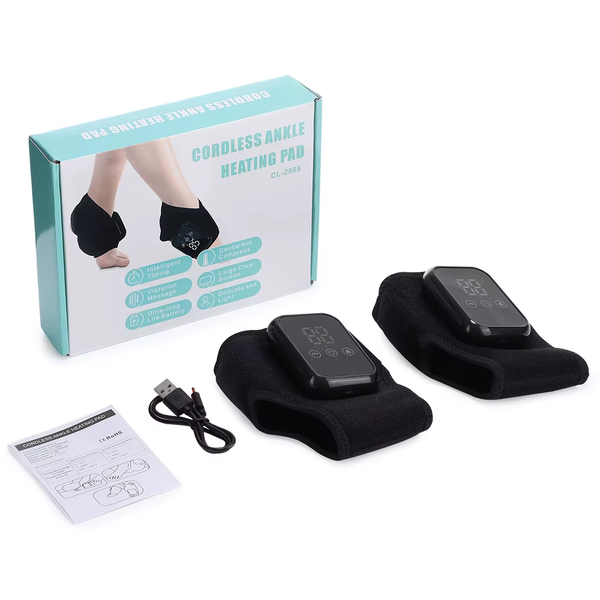 FlexiPulse™ Ankle Recovery System – Smart Air Compression Massager for Achilles Tendon Relief & Circulation Boost