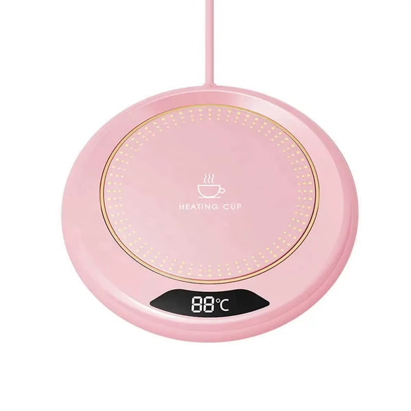 Thermostatic Heating Coaster│USB Home Heating Coaster│3-Speed Adjustment Heating│55 Degrees│