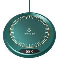 Thermostatic Heating Coaster│USB Home Heating Coaster│3-Speed Adjustment Heating│55 Degrees│