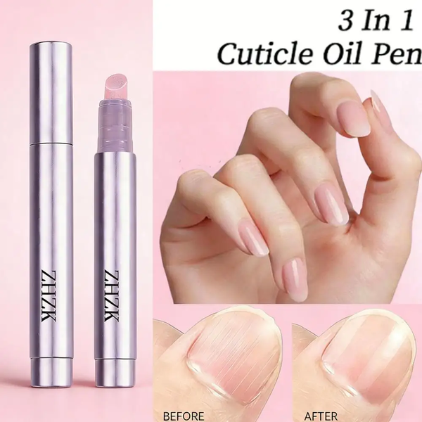 CutiGlow Pro™ 3-in-1 Cuticle Care Pen – Push, Repair & Nourish Nails Instantly