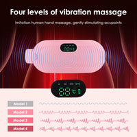Electric Heating Waist Massage Belt Abdominal Menstrual Heating Pad Belly Warm Palace Belt for Period Cramp Relief