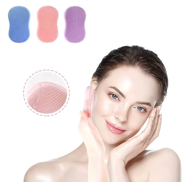 SilkClean™ Silicone Facial Cleansing Brush – Deep Pore Cleanser & Gentle Exfoliating Massager