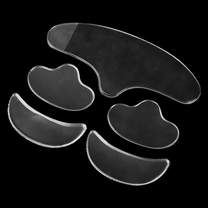 AgeDefy™ Reusable Silicone Anti-Wrinkle Patches – Forehead, Cheek & Chin Lift System