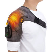 ShoulderRx™ Heated Shoulder Brace – Vibration Massage & Compression Support for Recovery