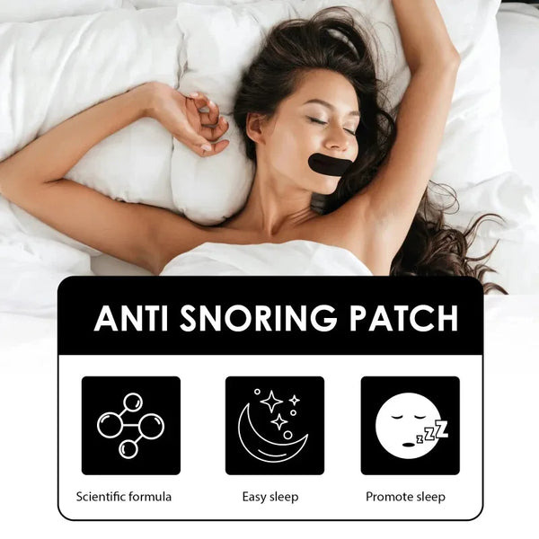 SleepSeal™ Mouth Strips – Gentle Overnight Support for Quiet, Restful Sleep