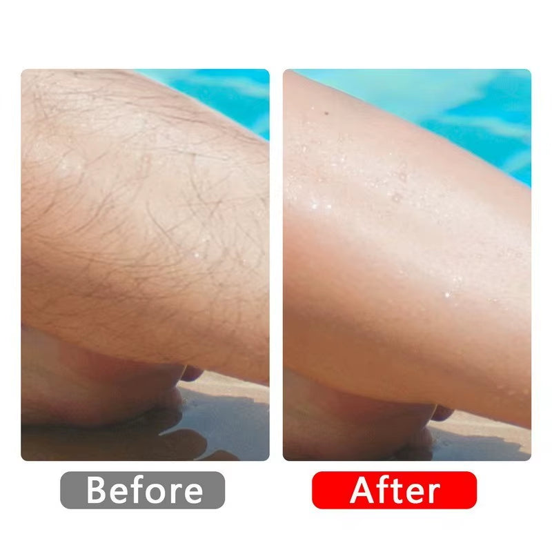 CrystalGlow™ Painless Hair Removal Eraser – Reusable Nano Glass Depilator
