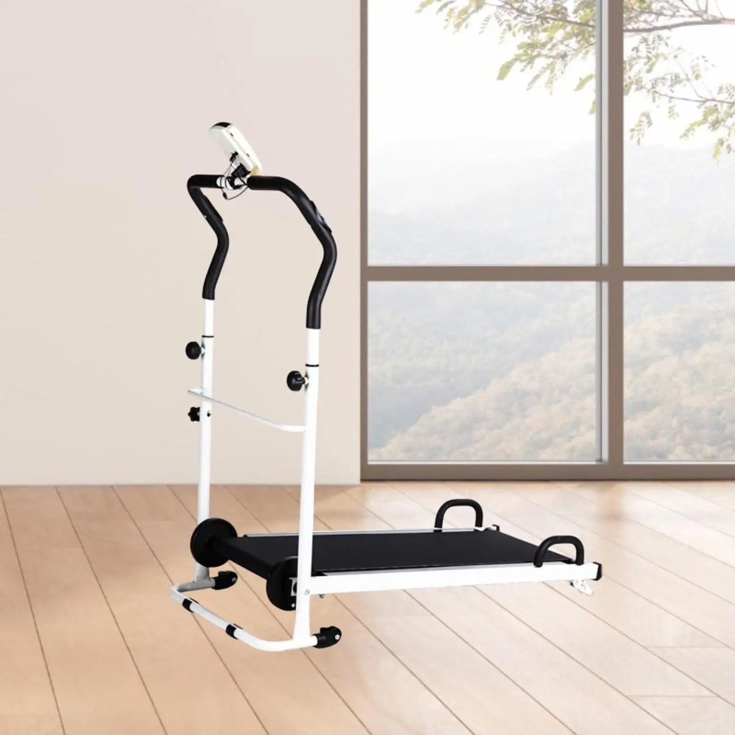 Foldable Treadmill – Compact Indoor Fitness Walking Machine with Anti-Slip Surface
