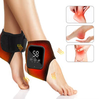 FlexiPulse™ Ankle Recovery System – Smart Air Compression Massager for Achilles Tendon Relief & Circulation Boost
