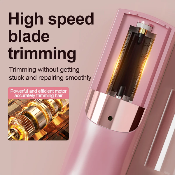 SilkTrim™ Automatic Split End Trimmer – Cordless Hair Repair & Smoothing Tool
