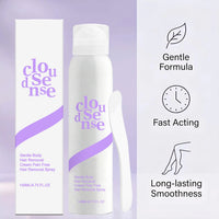 BareGlow™ Hair Removal Spray – Fast & Painless Full Body Hair Remover